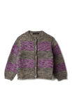 Lana Grossa GIACCA A FASCE COLORATE TOP DOWN PER BAMBINI Vintage Chunky