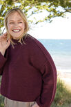 Lana Grossa MAGLIONE OVERSIZE Cool Wool Superbig Mélange