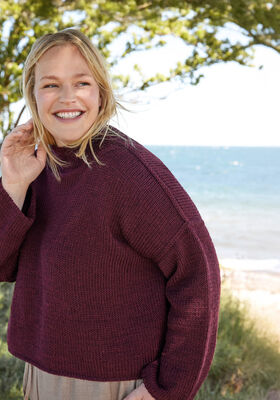 MAGLIONE OVERSIZE Cool Wool Superbig Mélange di Lana Grossa