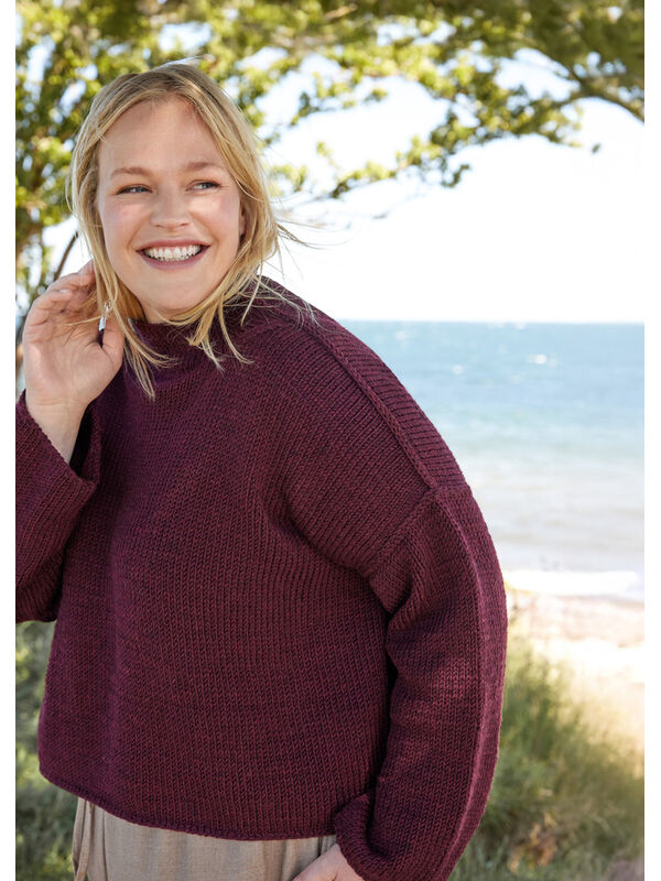 Lana Grossa MAGLIONE OVERSIZE Cool Wool Superbig Mélange
