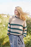 Lana Grossa MAGLIONE OVERSIZE Cool Wool Superbig Mélange