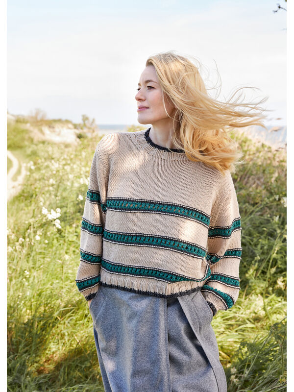 Lana Grossa MAGLIONE OVERSIZE Cool Wool Superbig Mélange