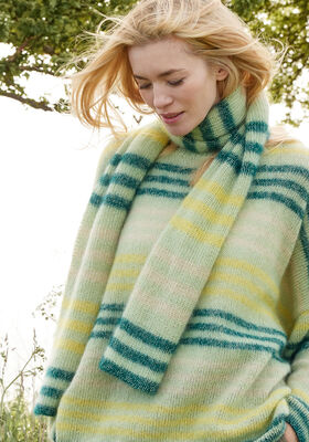 SCIALLE Cool Wool Lace & Silkhair di Lana Grossa