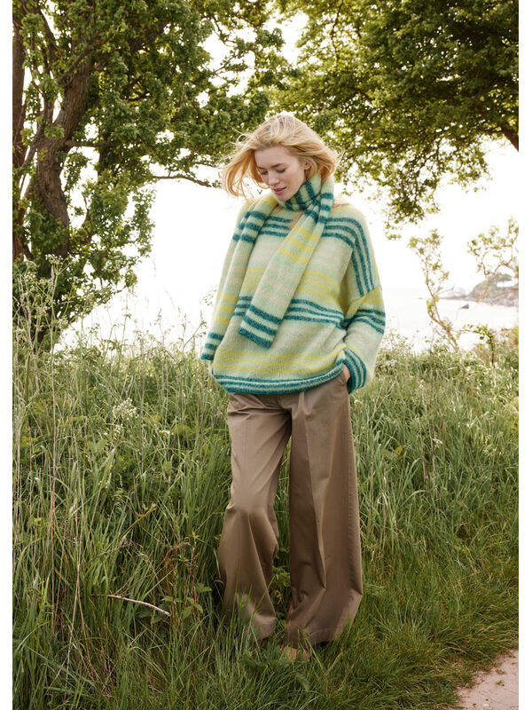 Lana Grossa MAGLIONE OVERSIZE Cool Wool Lace & Silkhair
