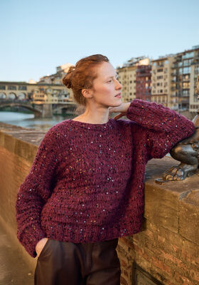 MAGLIONE Alta Moda Cashmere 16, Setasuri & Cosmo di Lana Grossa