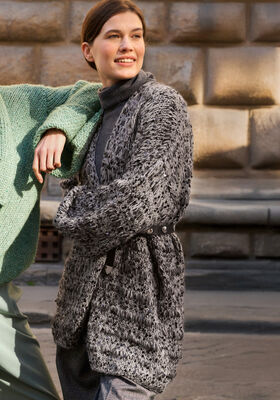 CARDIGAN Alta Moda Alpaca, Setasuri & Cosmo di Lana Grossa