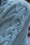Lana Grossa PULL CON TRECCE E MANICHE RAGLAN Alta Moda Alpaca