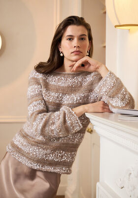 MAGLIA Superkid Seta & Cosmo di Lana Grossa