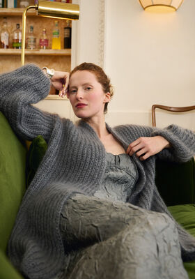 CAPPOTTO CORTO Superkid Seta & Silkhair di Lana Grossa