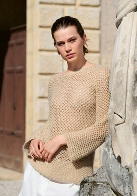 MAGLIONE A RETE Setasuri & Glamour di Lana Grossa
