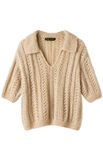 Lana Grossa MAGLIETTA A POLO Setasuri Pearls