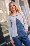 Lana Grossa CARDIGAN TOP-DOWN Ecopuno & Silkhair