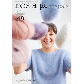 ROSA P. Mapala - Rivista + istruzioni in tedesco di Lana Grossa