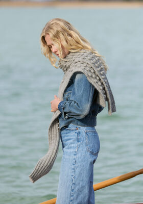 SCIARPA DA COLLO Cool Merino & Silkhair di Lana Grossa