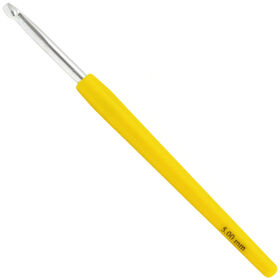 Lana Grossa Ago uncinetto design Color (con manico morbido) mis, 5,0