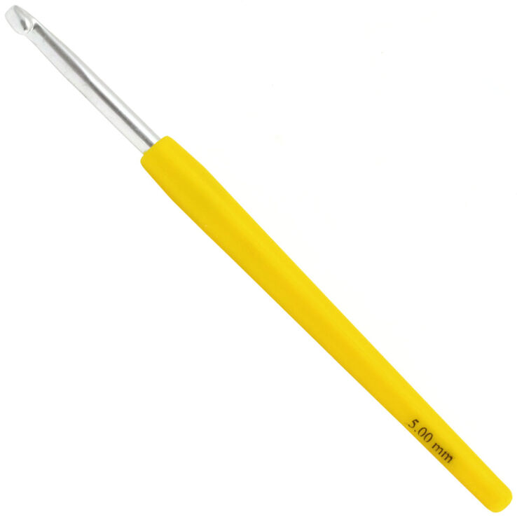 Lana Grossa Ago uncinetto design Color (con manico morbido) mis, 5,0