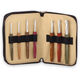 Lana Grossa  Assortimento d’aghi uncinetto design-legno Signal