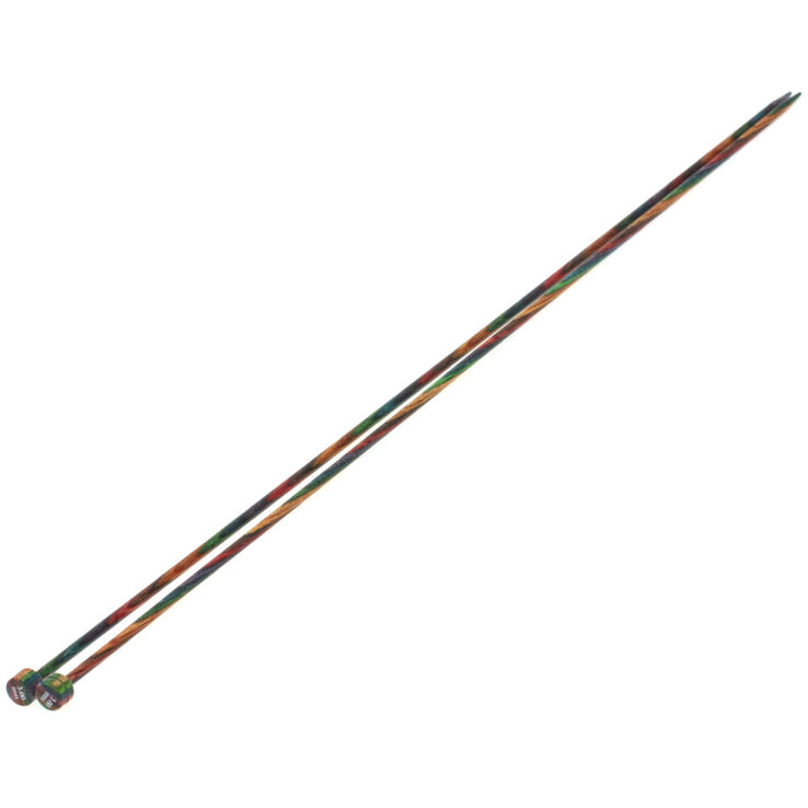 Lana Grossa Aghi da maglia design-legno Color mis, 3,0/35cm