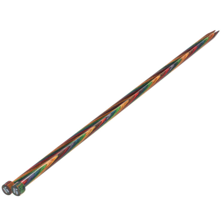 Lana Grossa Aghi da maglia design-legno Color mis, 6,0/35cm
