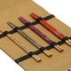 Lana Grossa Assortimento d’aghi design-legno Signal piccolo (marone)