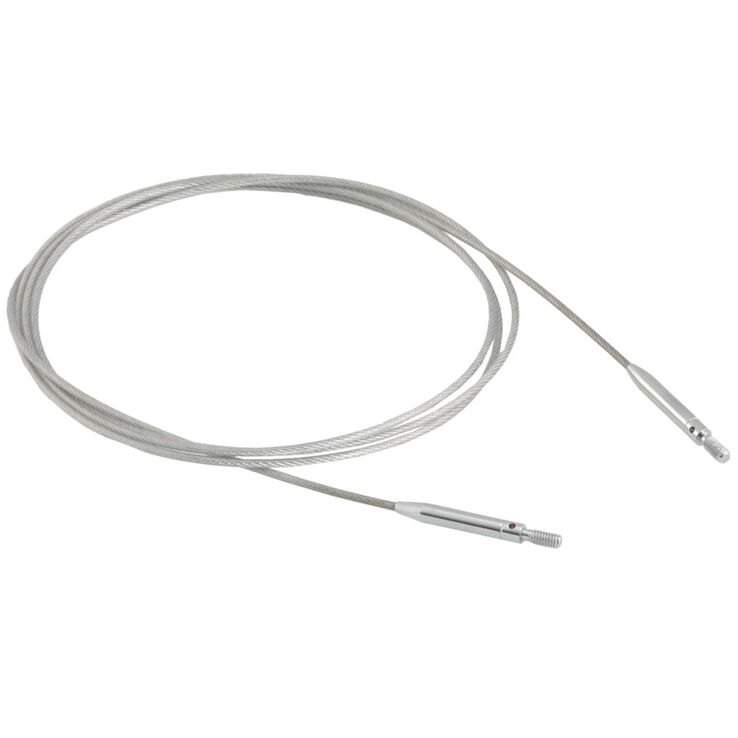 Lana Grossa Cavo d’ago acciaio inossidabile 120cm ruotabile