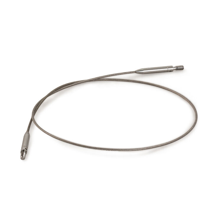 Lana Grossa Cavo d'ago fine acciaio inox Vario 60 cm girevole
