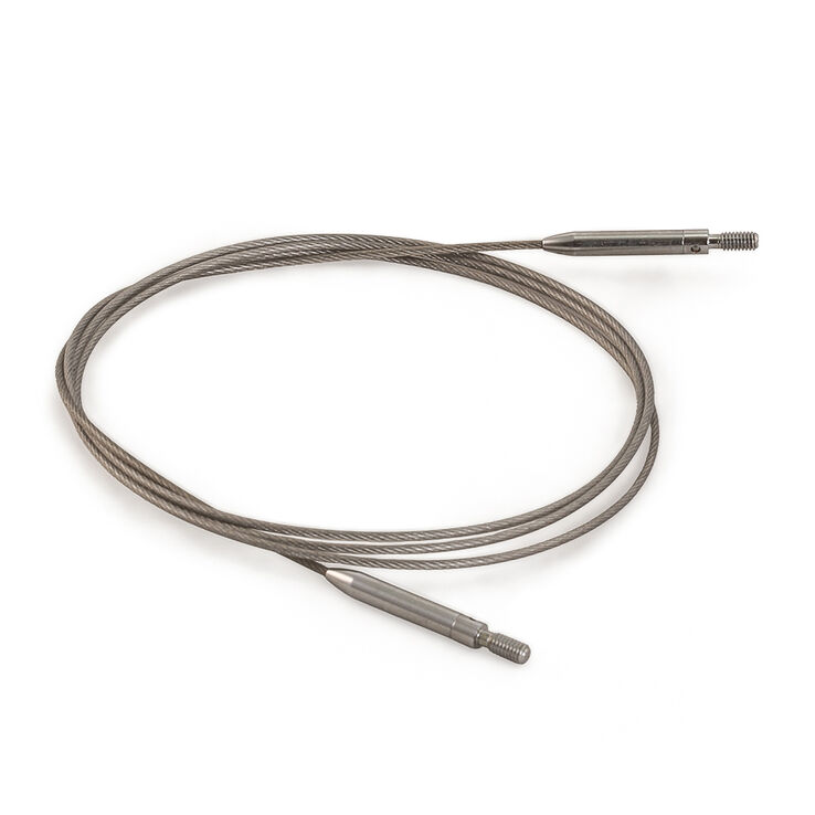 Lana Grossa Cavo d'ago fine acciaio inox Vario 100 cm girevole