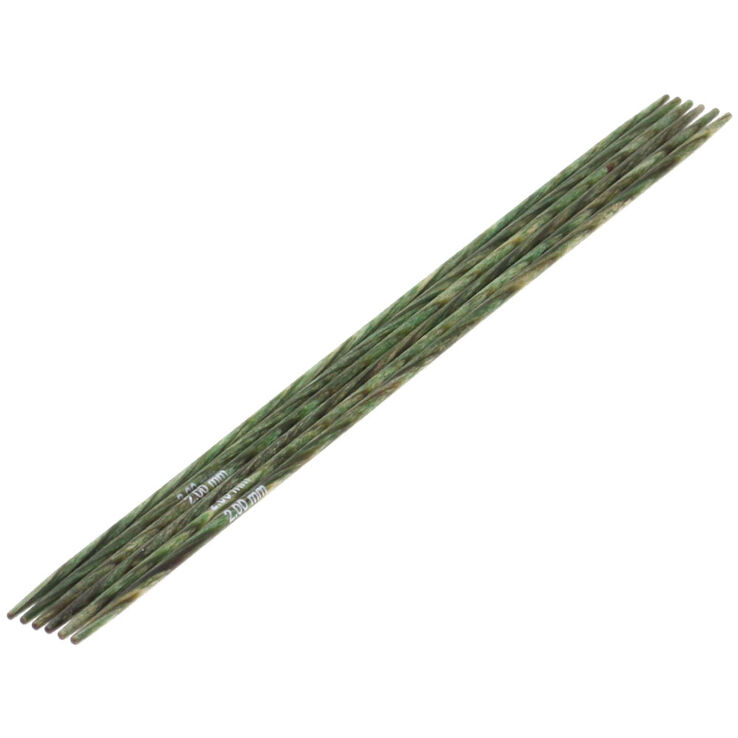 Lana Grossa Aghi da calza design-legno Signal mis, 2,0/15cm