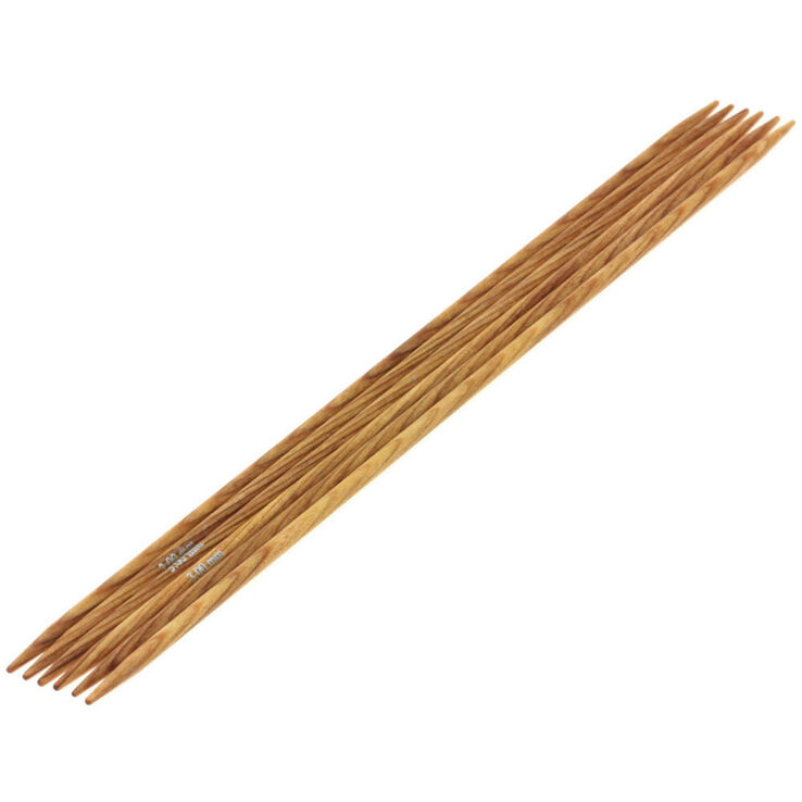 Lana Grossa Aghi da calza design-legno Signal mis, 3,0/20cm
