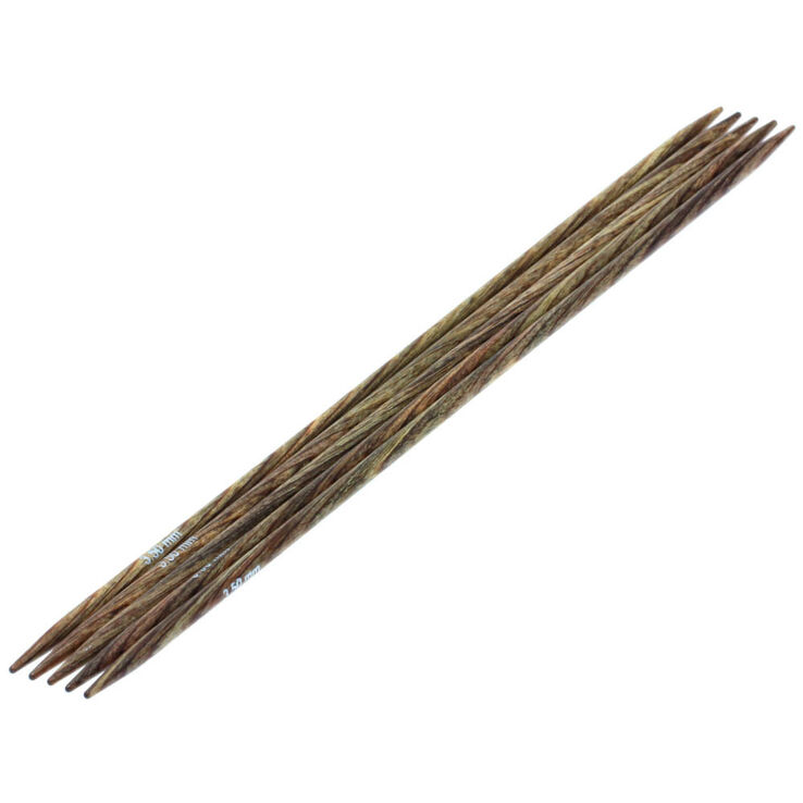 Lana Grossa Aghi da calza design-legno Signal mis, 3,5/20cm