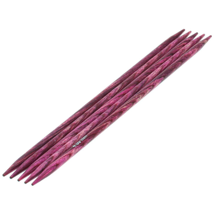 Lana Grossa Aghi da calza design-legno Signal mis, 4,0/15cm