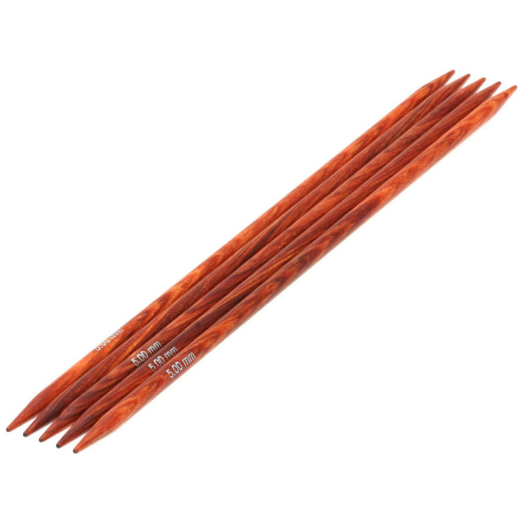 Lana Grossa Aghi da calza design-legno Signal mis, 5,0/20cm