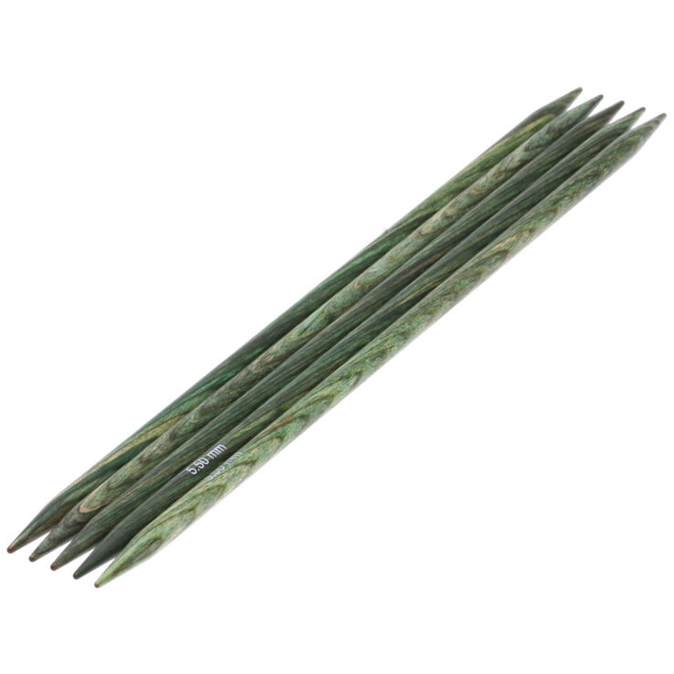 Lana Grossa Aghi da calza design-legno Signal mis, 5,5/20cm