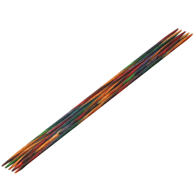 Lana Grossa Aghi da calza design-legno Color mis, 2,75/15cm