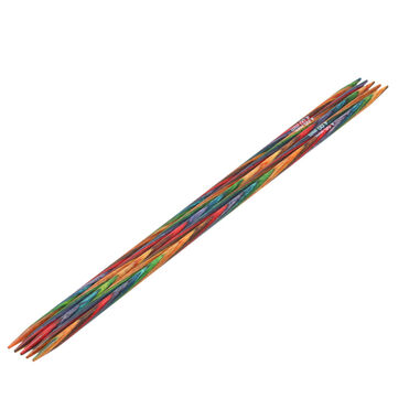 Lana Grossa Aghi da calza design-legno Multicolor mis, 4,0/20cm