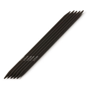 Lana Grossa Aghi da calza Nera ebano mis, 3,75/15cm