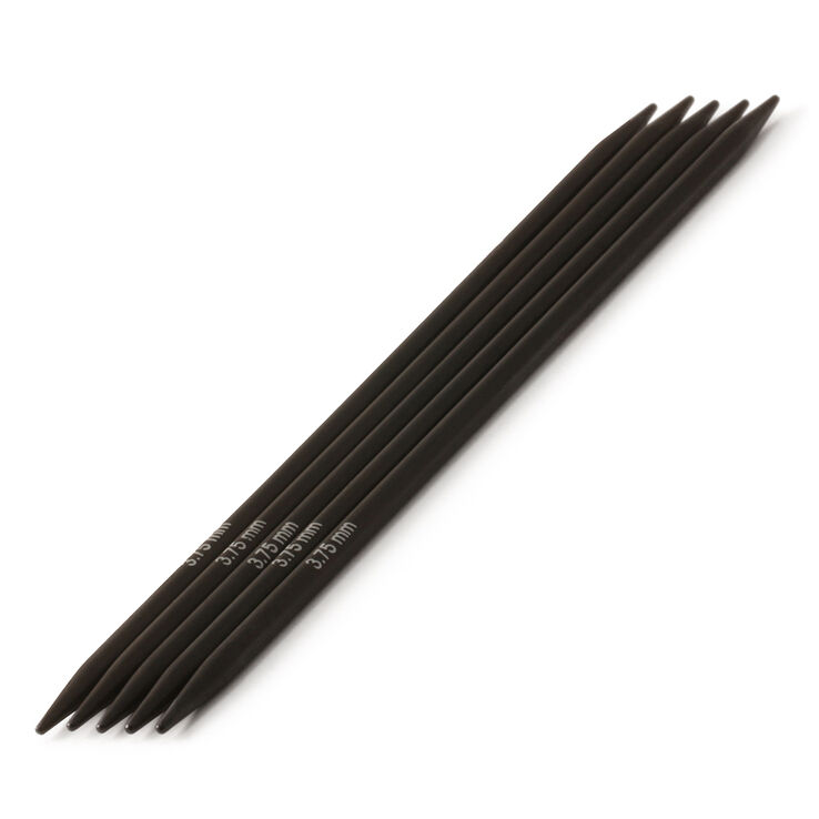 Lana Grossa Aghi da calza Nera ebano mis, 3,75/15cm