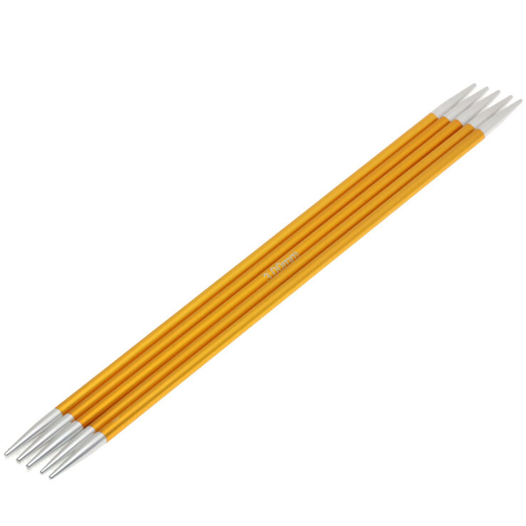 Lana Grossa Aghi da calza alluminio Rainbow mis, 3,0/15cm