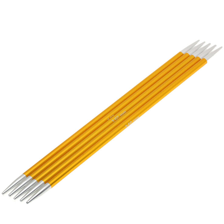 Lana Grossa Aghi da calza alluminio Rainbow mis, 3,5/15cm