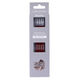 Lana Grossa Aghi da calza alluminio Rainbow mis, 4,5/15cm