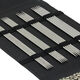 Lana Grossa Assortimento d’aghi da calza acciaio inossidabile 15 cm (nero) 