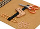 Lana Grossa Set per maglieria a calzino Design legno Multicolor di Tanja Steinbach