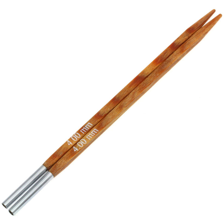 Lana Grossa Aghi intercambiabili Vario design-legno Quattro mis, 4,0