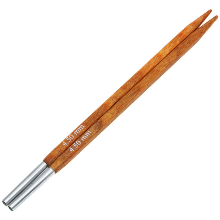 Lana Grossa Aghi intercambiabili Vario design-legno Quattro mis, 4,5