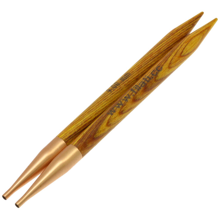 Lana Grossa Aghi intercambiabili Vario design-legno Signal mis, 9,0