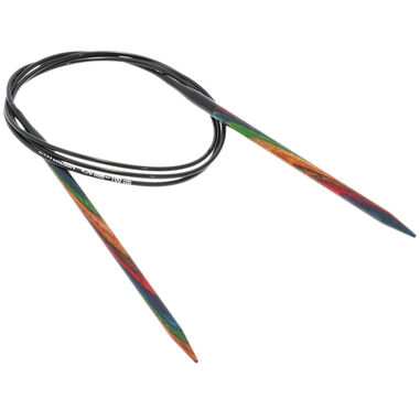 Lana Grossa Ago circolare da maglia design-legno Multicolor mis, 4,5/100cm