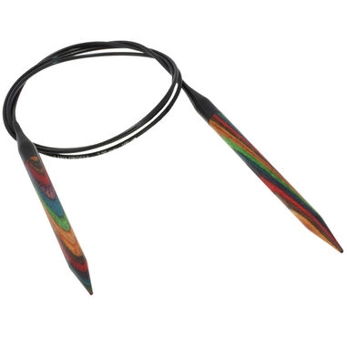 Lana Grossa Ago circolare da maglia design-legno Multicolor mis, 7,0/100cm