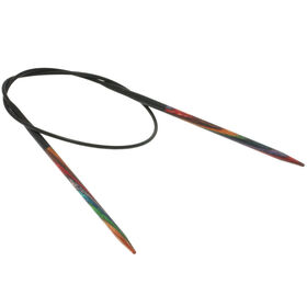Lana Grossa Ago circolare da maglia design-legno Color mis, 3,25/40cm