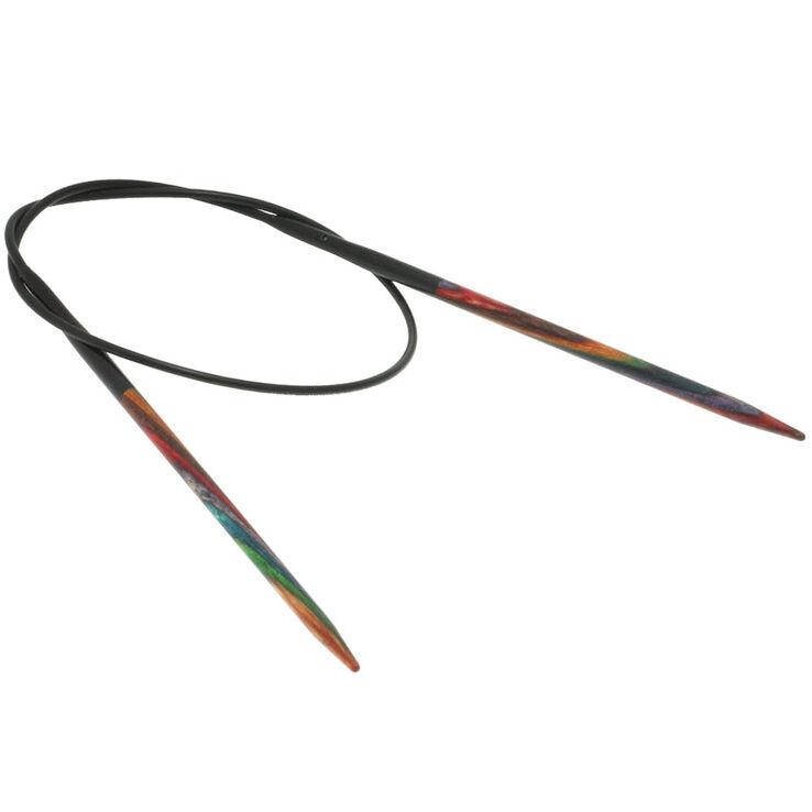 Lana Grossa Ago circolare da maglia design-legno Color mis, 3,25/40cm