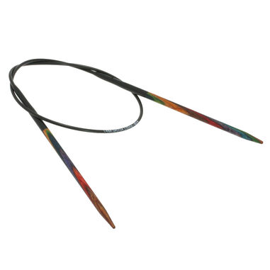 Lana Grossa Ago circolare da maglia design-legno Multicolor mis, 3,5/40cm